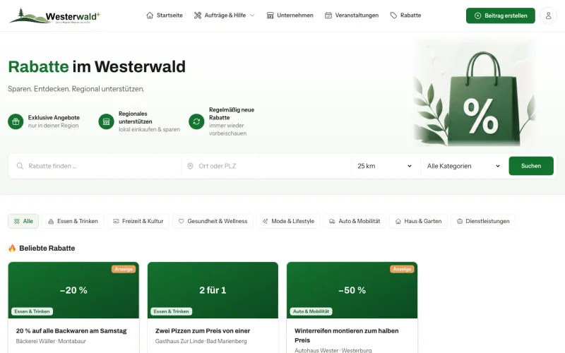 Vorschau: Angebote und Rabatte